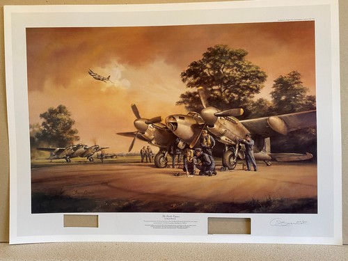 Raf mosquito aviation art - mosquito,