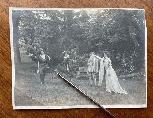 Antique 1910 actors costume - actors,