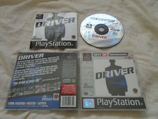 Driver PS1 (COMPLETE) Sony Playstation classic driving black label racing car