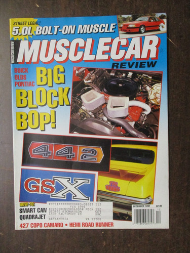 Muscle car review - review, magazine