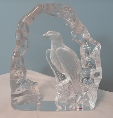 Mats jonasson eagle crystal - mats, eagle,