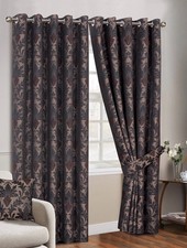 Fully Lined Jacquard Curtains