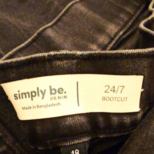 Simply bootcut black - bootcut,