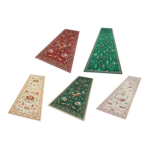 Christmas runner rug - christmas,