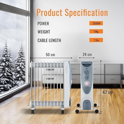Oil filled radiator - oil,