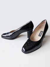 BALLY 'Melda' Black Patent