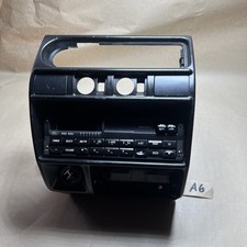 OE FORD FIESTA MK3 RADIO CASSETTE & SURROUND - UNTESTED