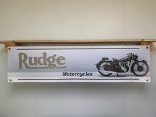 Rudge Motorcycle Banner
