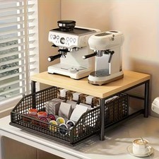 Microwave Cart Kitchen Storage
