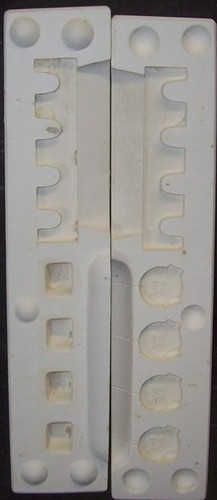 Ceramic mold molds - ceramic, pig