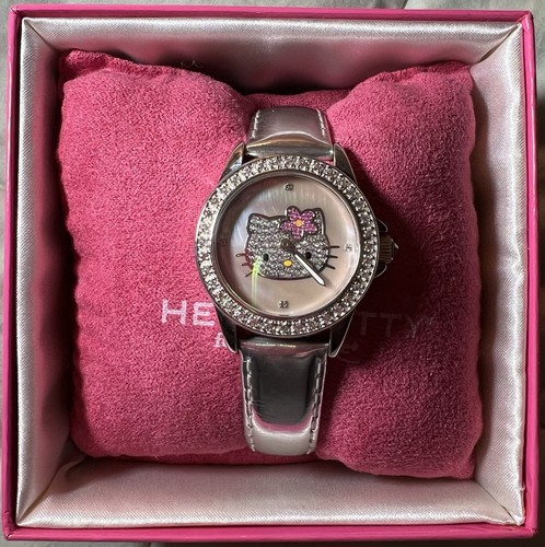 Diamonique hello kitty watch - diamonique,
