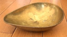 Brass Scales Pan Scoop 220mm x