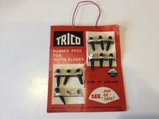 Trico..Rubber pegs for Wiper blades ( shop Display) 1940/50s...Genuine nos..