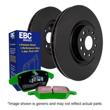 EBC Front GreenStuff Pad & Standard Disc Kit Replacement Part For Opel PD01KF418