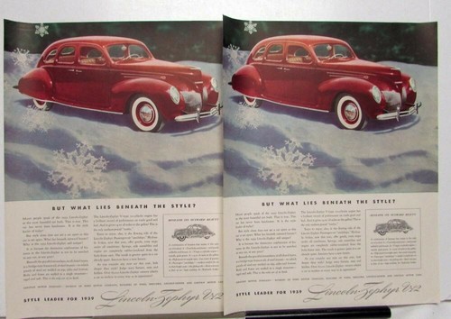 1939 lincoln zephyr - 4, door