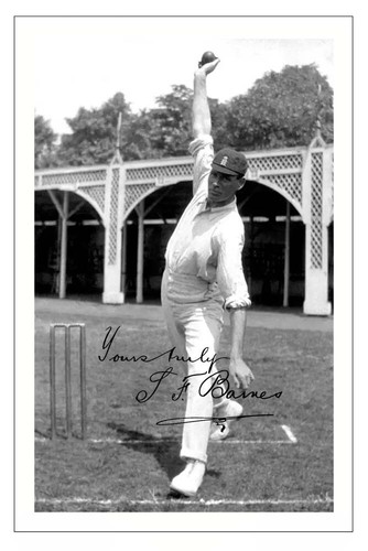 Sydney barnes signed autograph - sydney,
