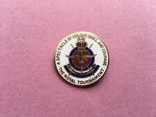 C1970s VINTAGE THE ROYAL TOURNAMENT ENAMEL PIN BADGE