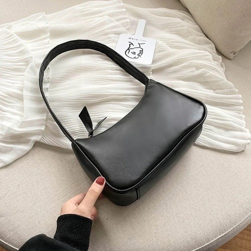 Women leather shoulder bag - leather,