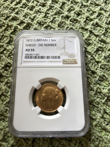 1872 britain sov queen - g.britain, 1