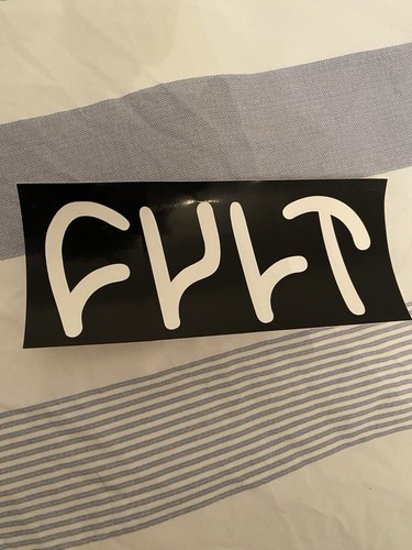 Cult crew bmx - white, black