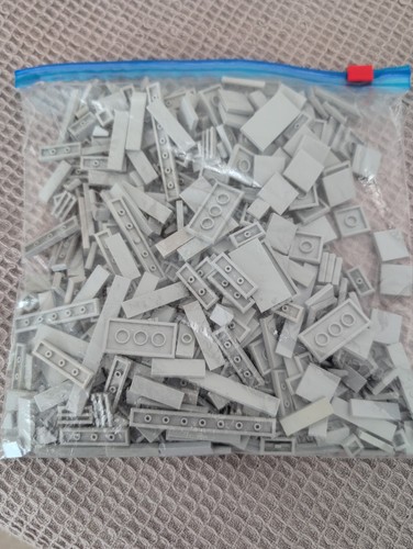 Lego light grey bricks bundle - grey,