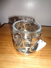 YANKEE CANDLE CHROME METAL