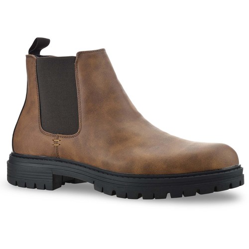 Mens wide fit zip chelsea - wide,