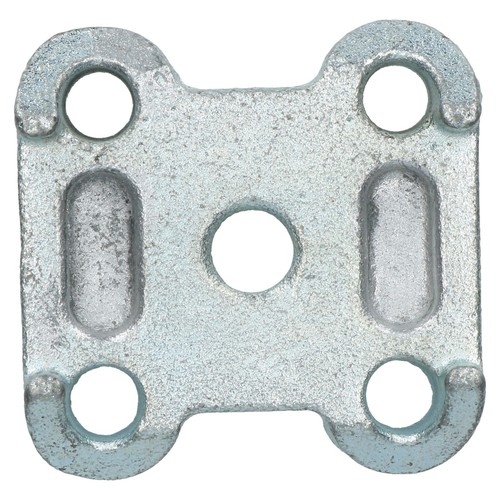 Base plate clamp for bolts - for,