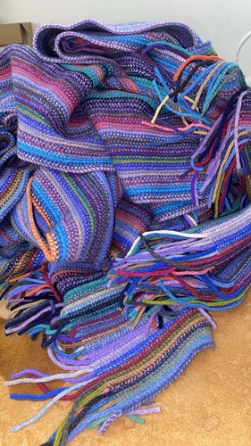 100 scarfs made - scarfs, in