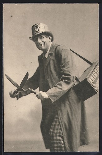 Postcard comedian anastase - postcard, of