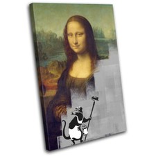 Mona Lisa Banksy Delete Urban