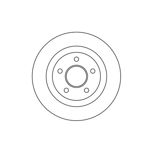 Brake discs solid for ford - brake,