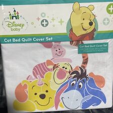Disney baby  Winnie The Pooh And Friends Cot Bed Duvet Cover Bed Set