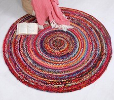 Round Rug Rainbow Rugs Multi