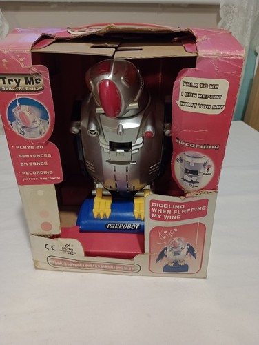Parrobot robotic talking - robotic,