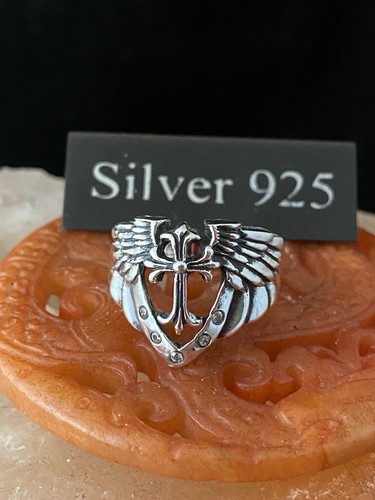 Chunky silver cross - chunky, and