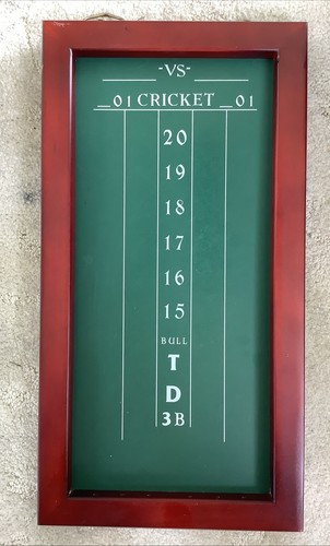 Chalk dart scoreboard - chalk,