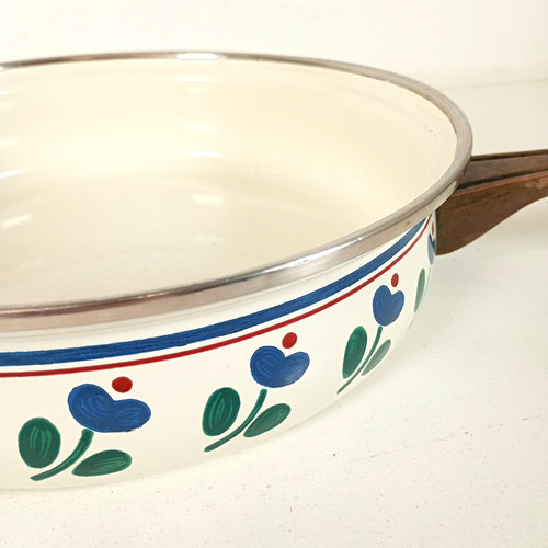 Asta enamel skillet frying - asta,
