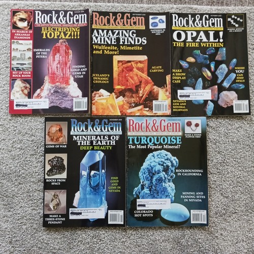 Lot rock and gem - 5,
