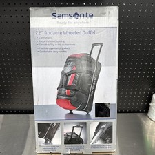 SAMSONITE Andante 2 Wheeled Rolling Duffel Bag 22 Inch