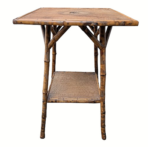 Tiger bamboo side table - tiger,