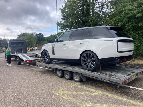Car transport - car,