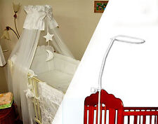 HOLDER FOR BABY COT DRAPE CANOPY MOSQUITO ROD BAR CLAMP POLE COT BED