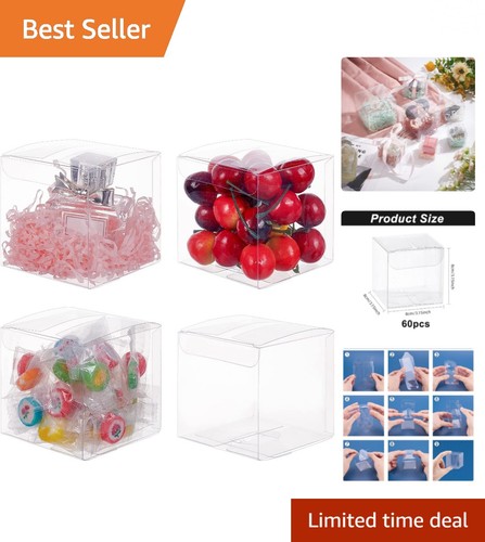 Clear pvc cube boxes - pvc,