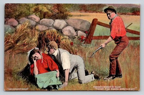 Hay harvest girls man with - hay,