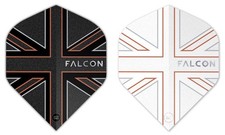 FALCON DARTS™ RTX Strong Union Jack Dart flights Standard Shape 10 set Pack