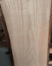 Ripple Ash Live Edge Slab Wood