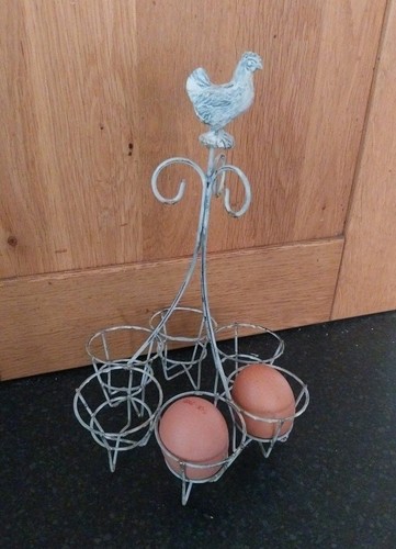 Vintage rustic wire - rustic, egg