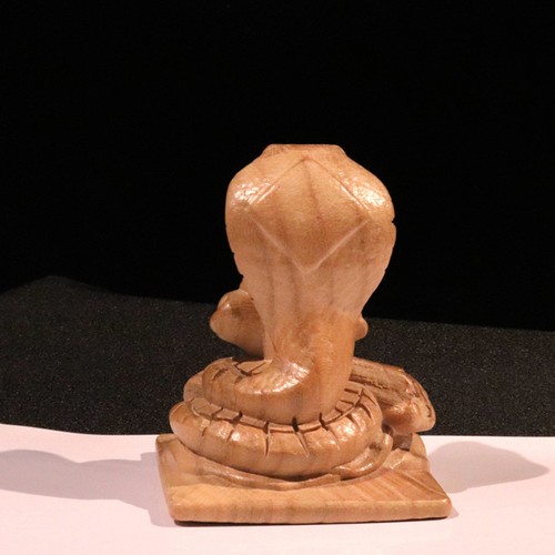 Small animal statue wooden - statue,