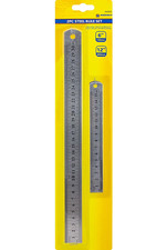 2PC RULER STAINLESS STEEL RULE